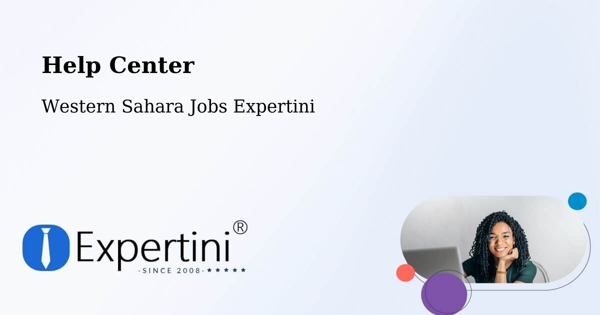 Help Center – Western Sahara - Western Sahara Jobs Expertini